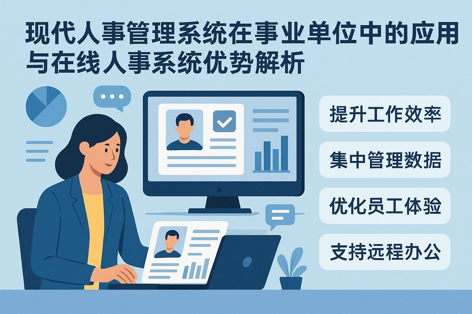 现代人事管理系统在事业单位中的应用与在线人事系统优势解析