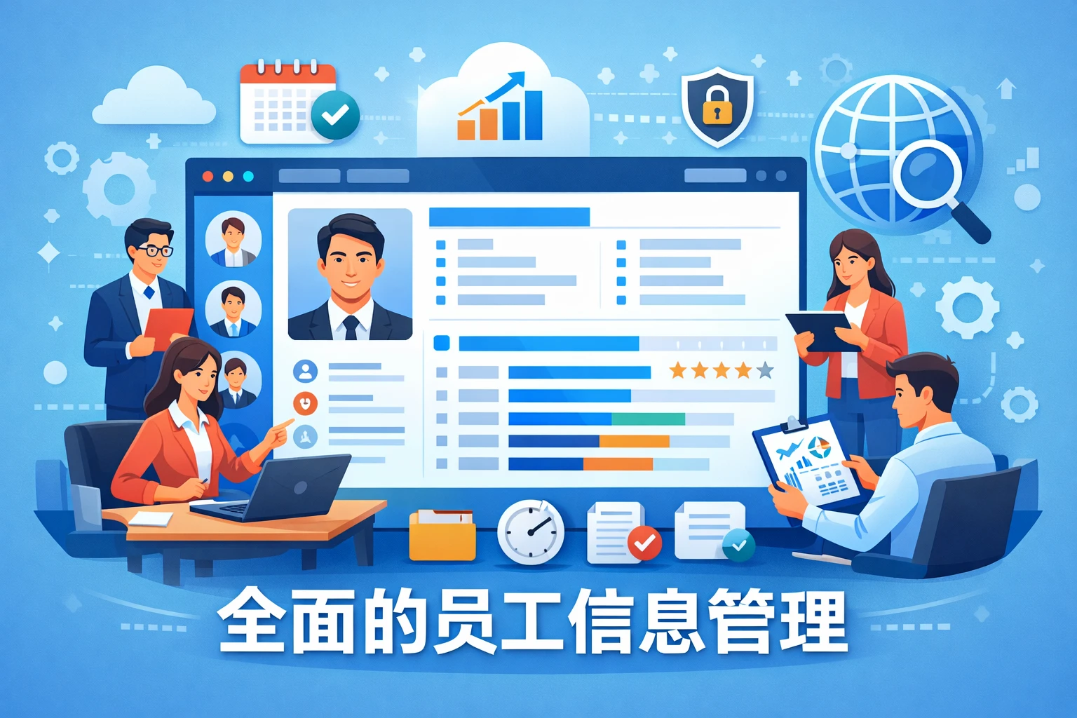全面的员工信息管理