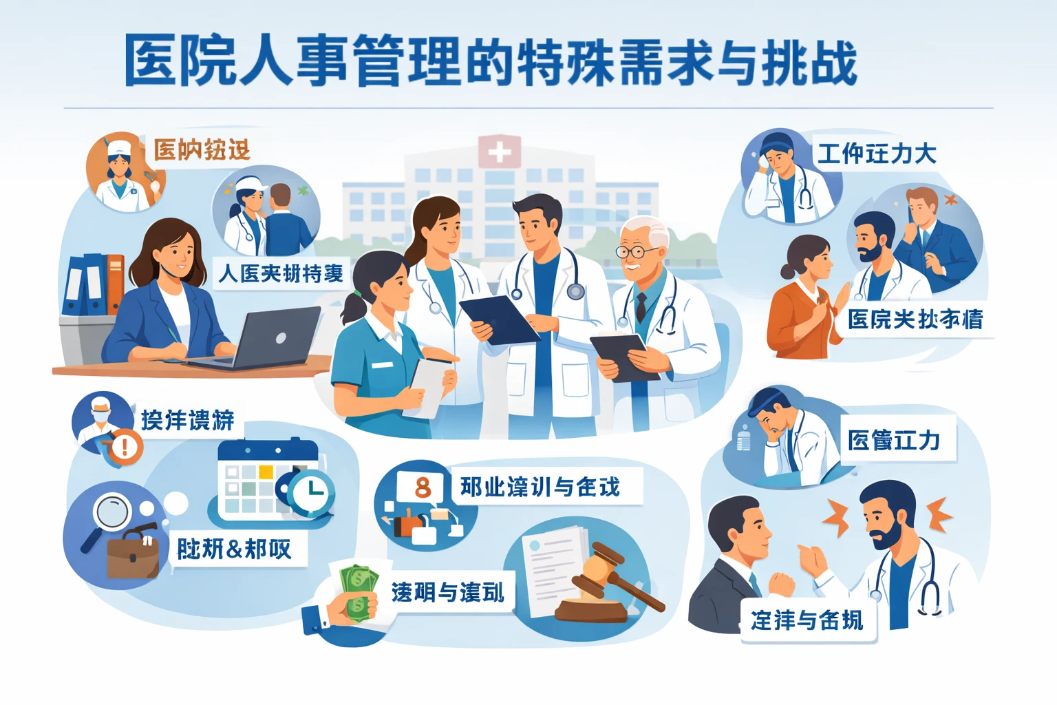 医院人事管理的特殊需求与挑战
