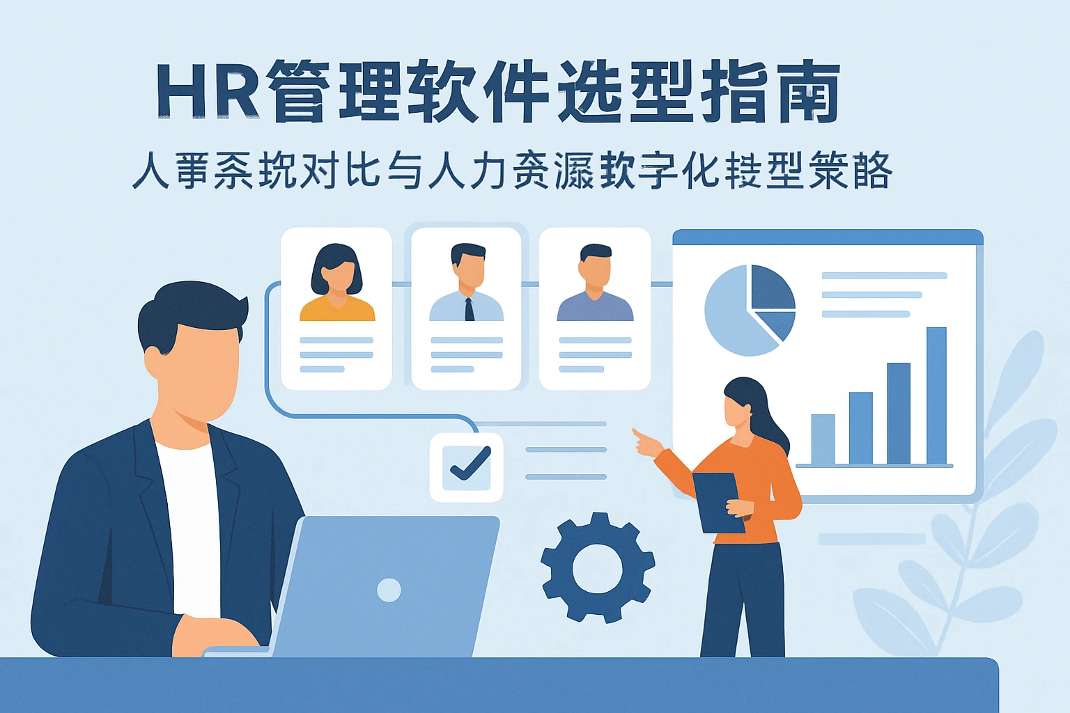 HR管理软件选型指南：人事系统对比与人力资源数字化转型策略