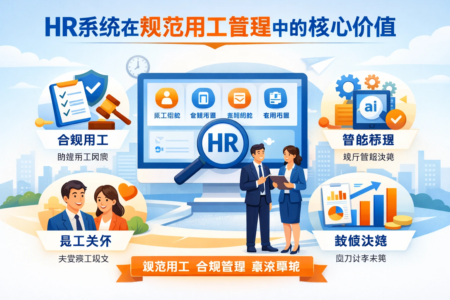 HR系统在规范用工管理中的核心价值