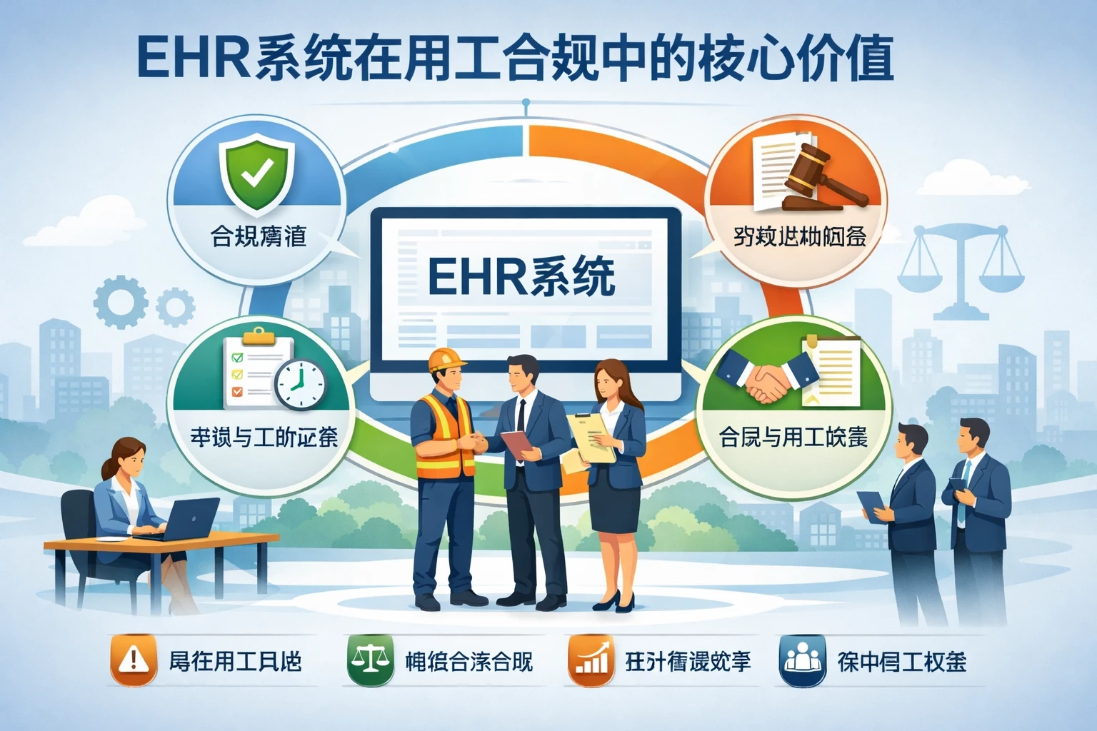 EHR系统在用工合规中的核心价值