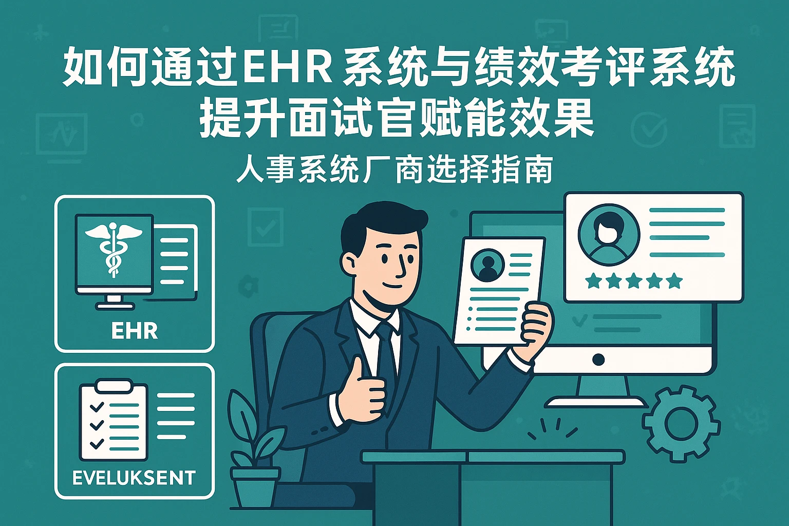 如何通过EHR系统与绩效考评系统提升面试官赋能效果——人事系统厂商选择指南