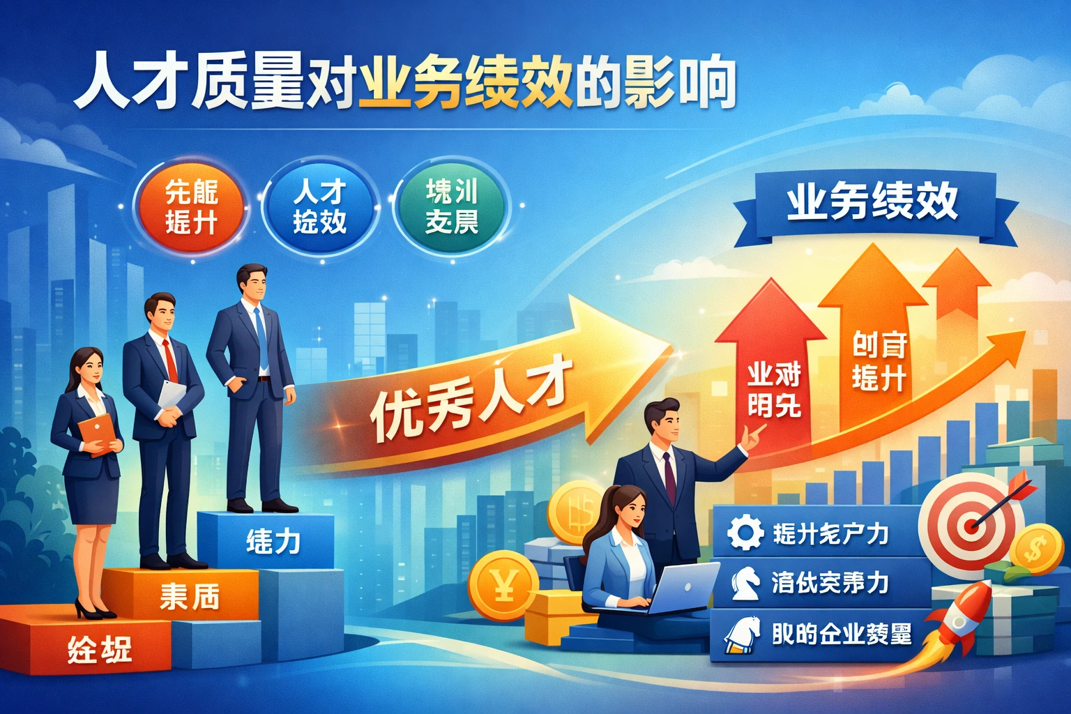 人才质量对业务绩效的影响