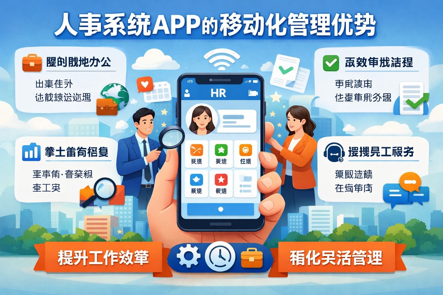 人事系统APP的移动化管理优势