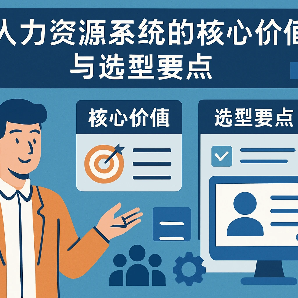 人力资源系统的核心价值与选型要点