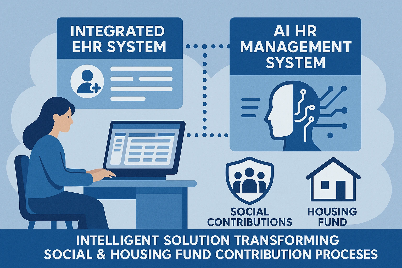 一体化EHR系统与AI人事管理系统:革新社保公积金缴纳流程的智能解决方案