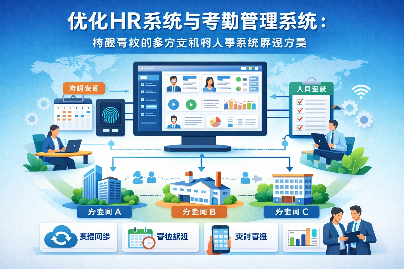 优化HR系统与考勤管理系统：构建高效的多分支机构人事系统解决方案