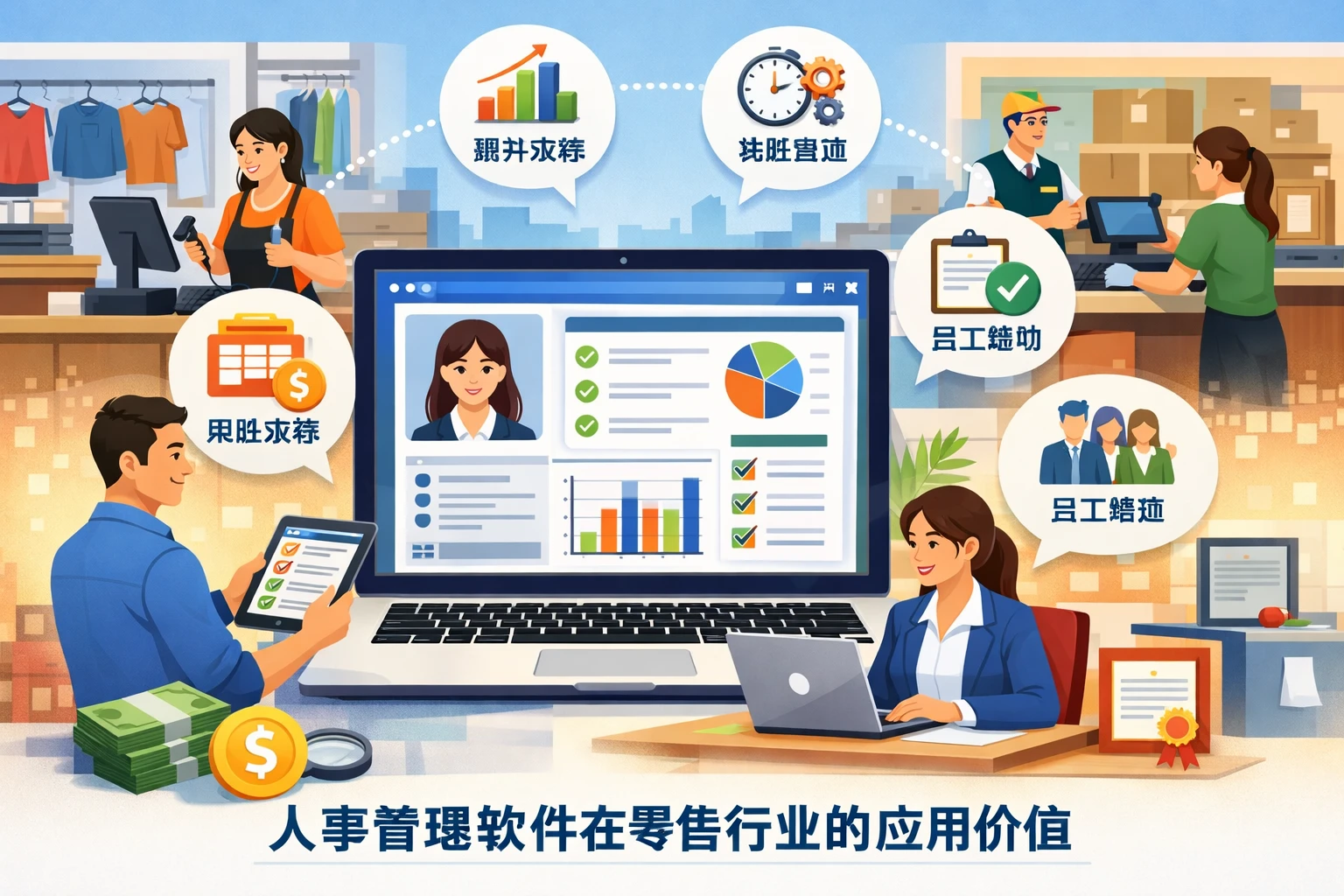 人事管理软件在零售行业的应用价值