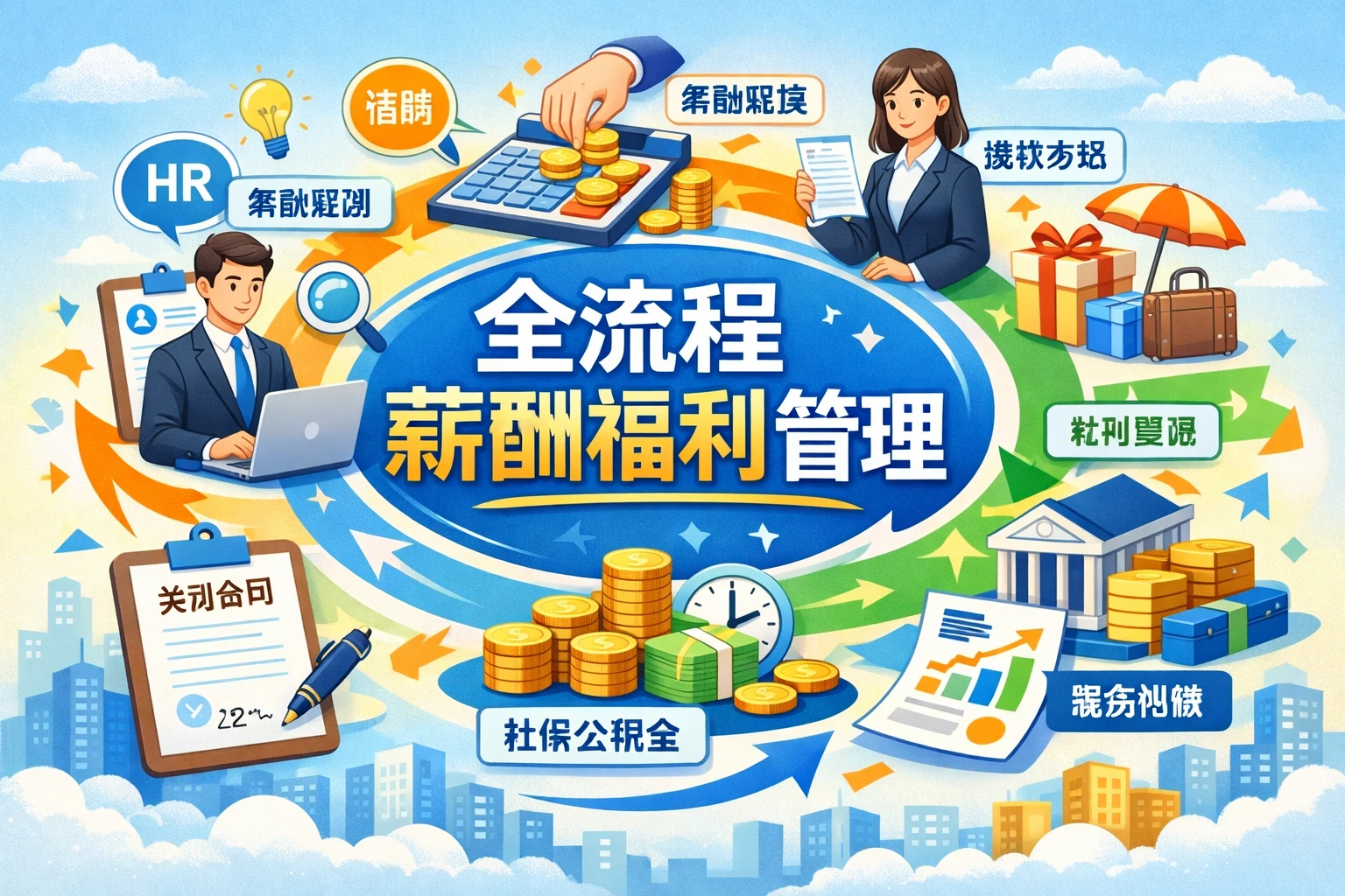 全流程薪酬福利管理