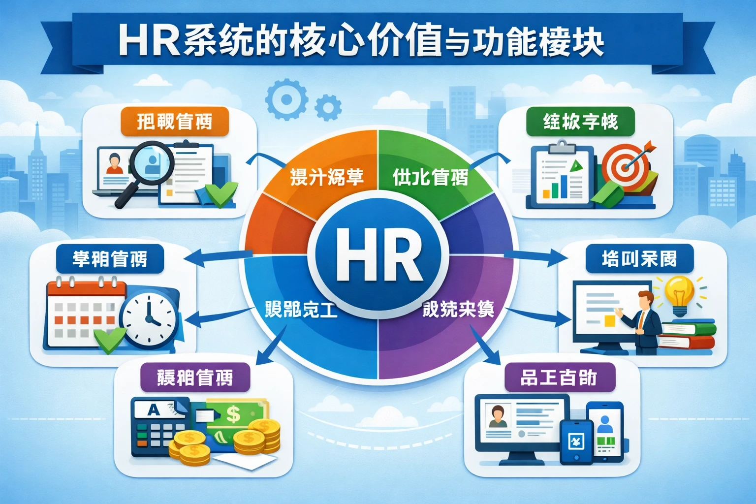 HR系统的核心价值与功能模块