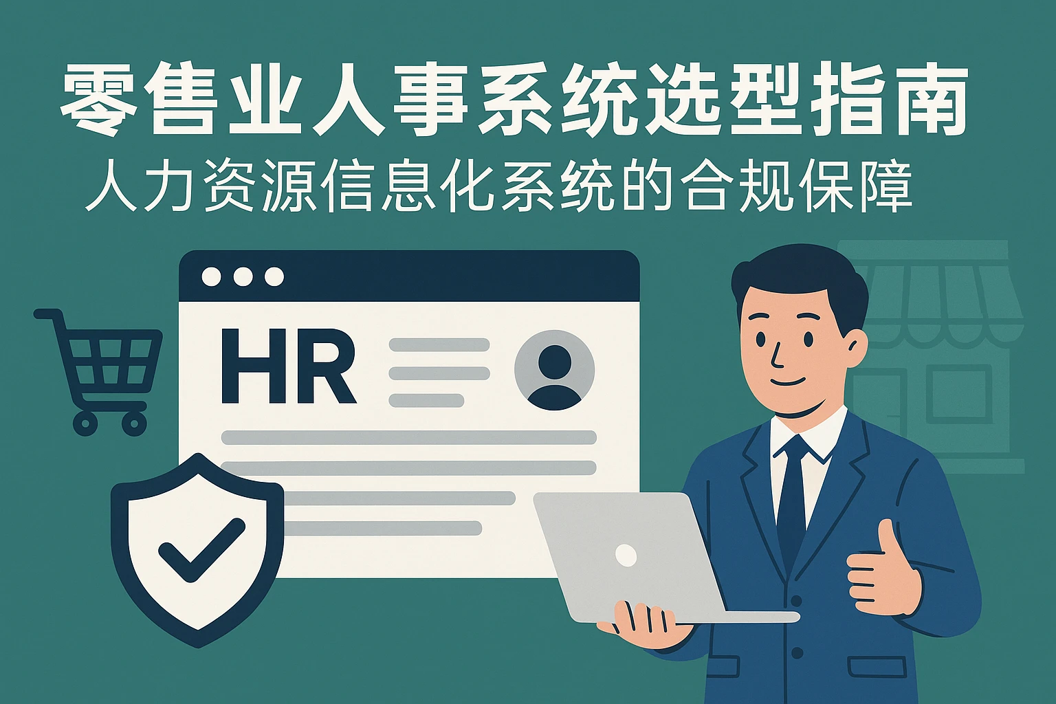 零售业人事系统选型指南：人力资源信息化系统的合规保障