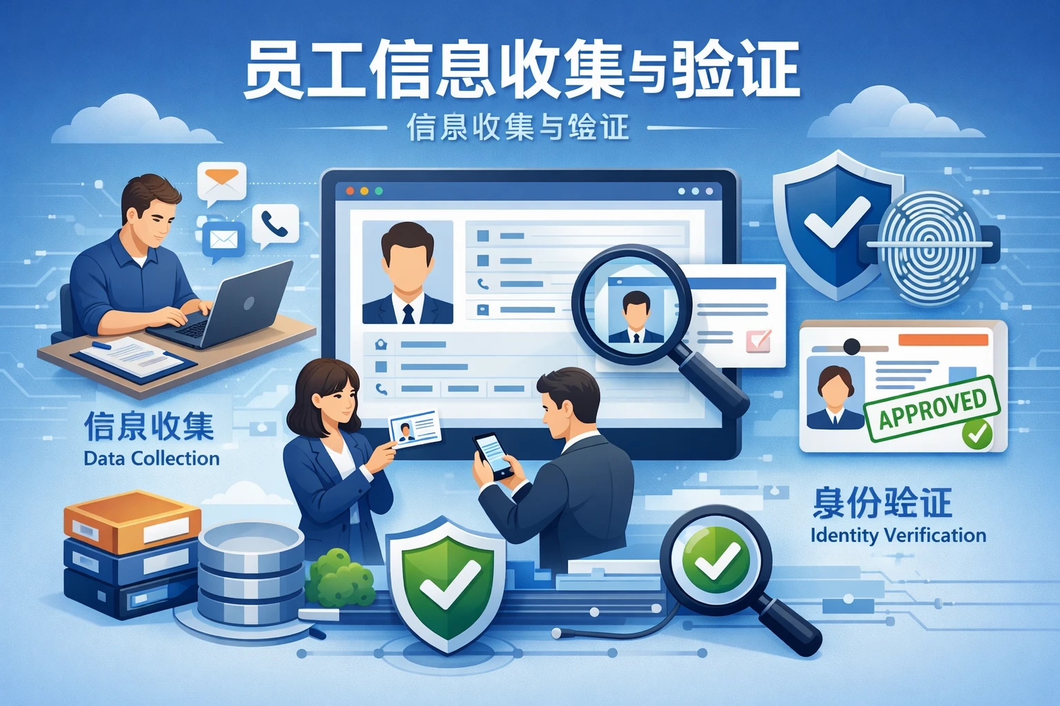 员工信息收集与验证