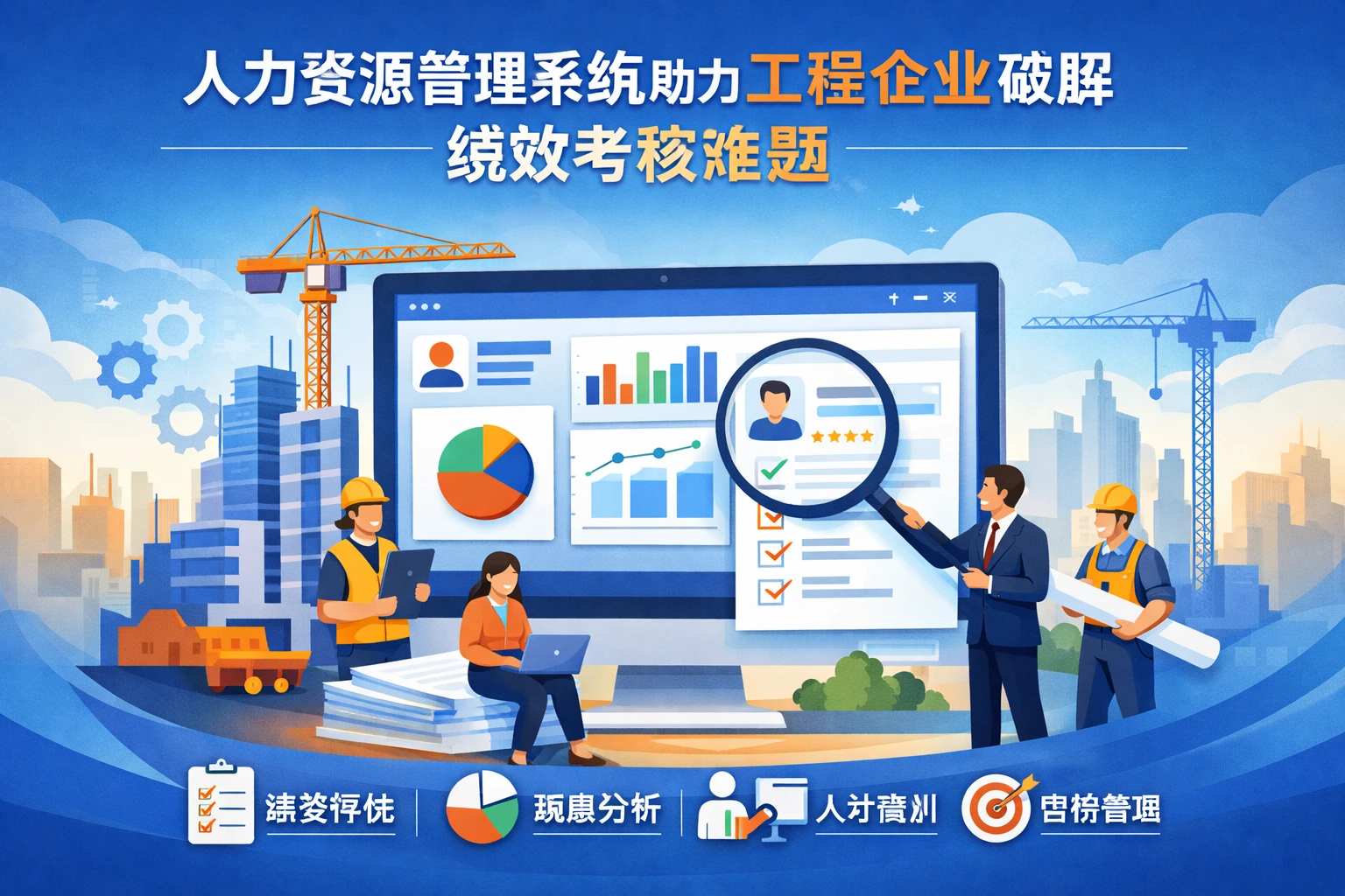 人力资源管理系统助力工程企业破解绩效考核难题