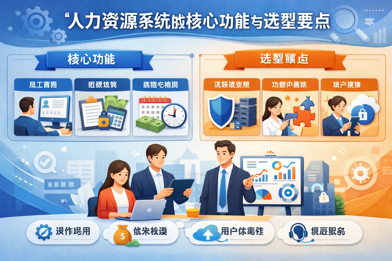 人力资源系统的核心功能与选型要点