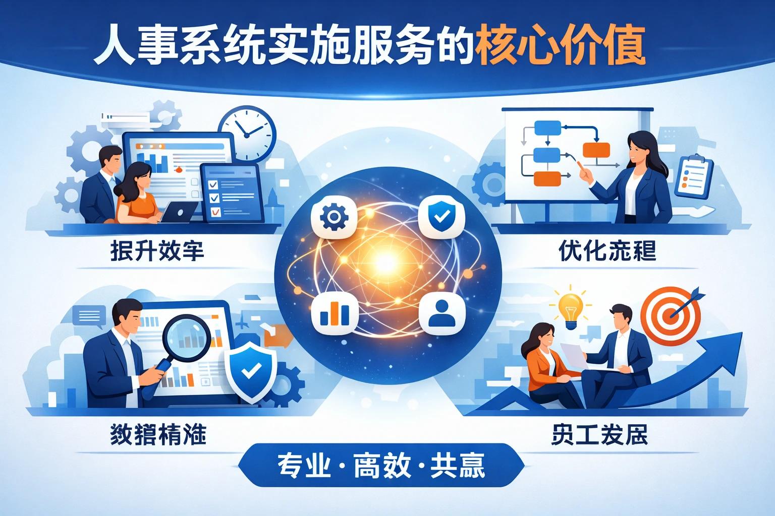 人事系统实施服务的核心价值