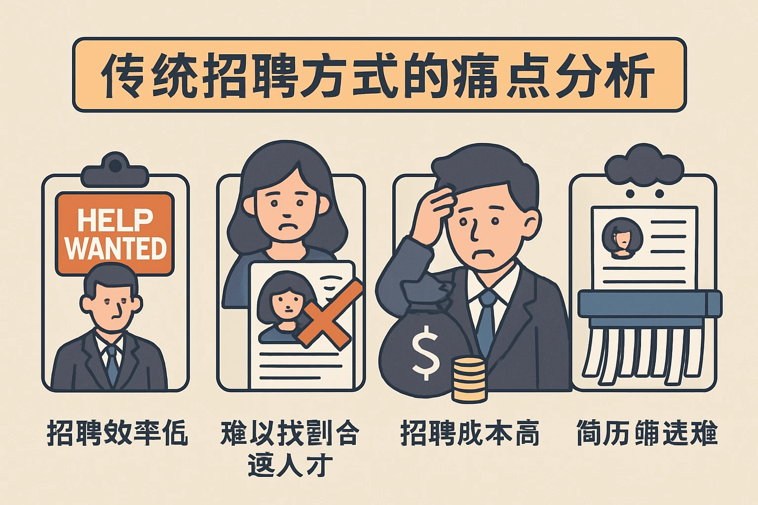 传统招聘方式的痛点分析