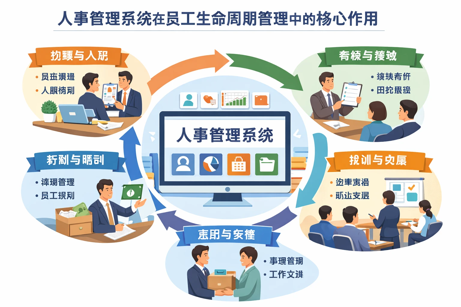 人事管理系统在员工生命周期管理中的核心作用