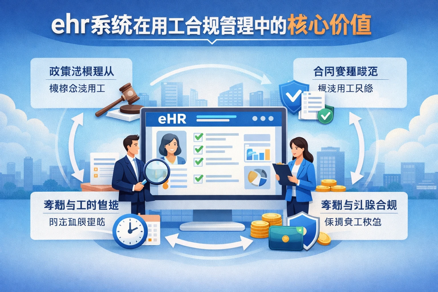 ehr系统在用工合规管理中的核心价值