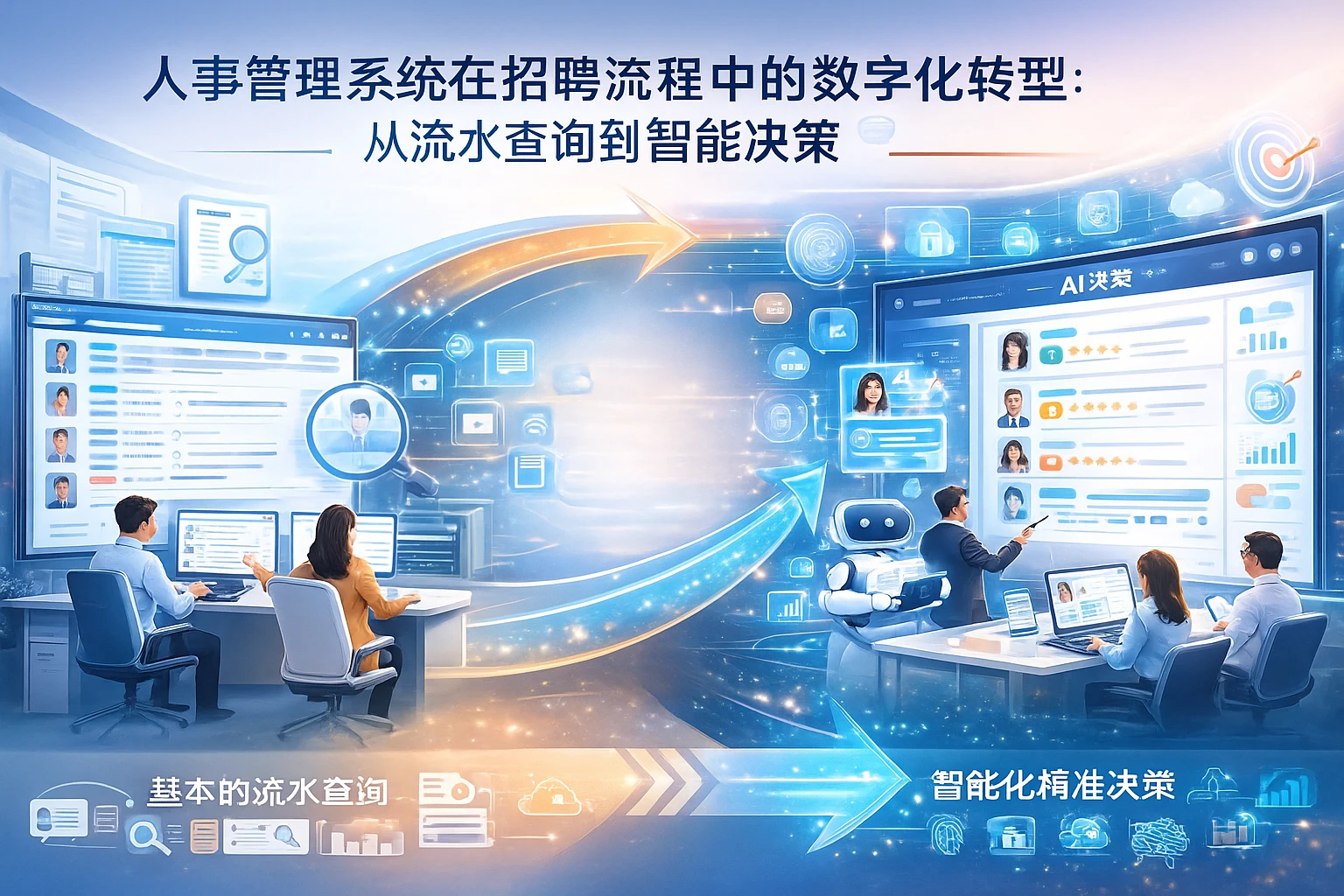 人事管理系统在招聘流程中的数字化转型：从流水查询到智能决策