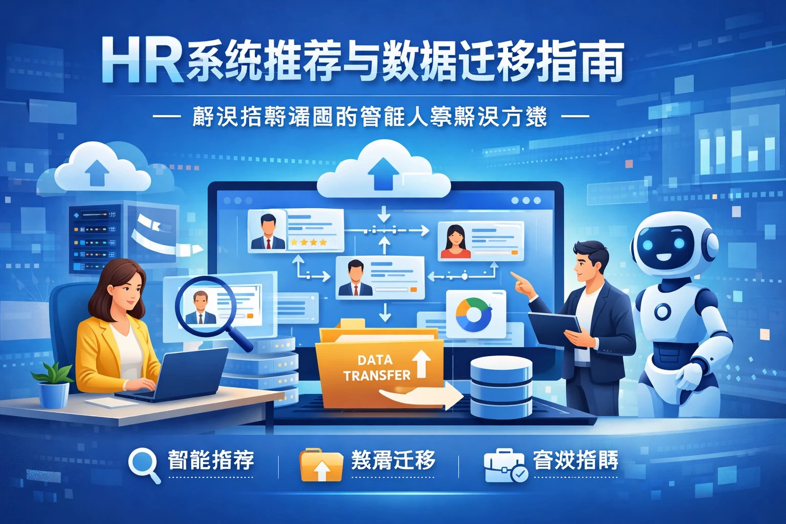HR系统推荐与数据迁移指南：解决招聘难题的智能人事解决方案