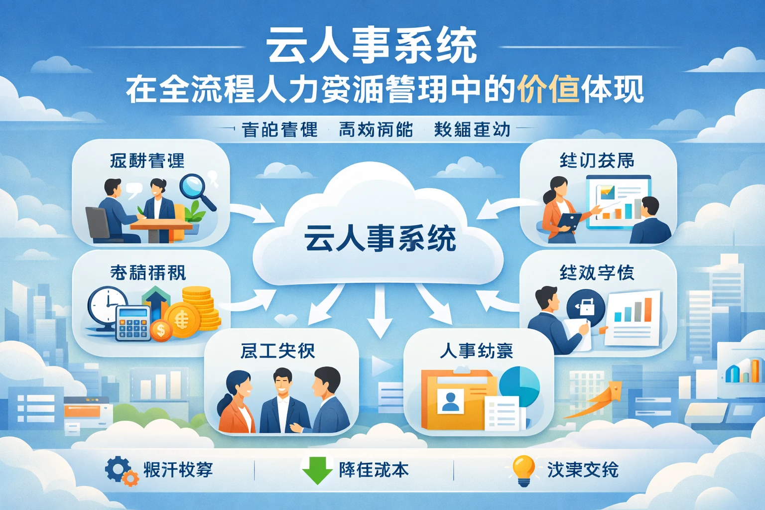 云人事系统在全流程人力资源管理中的价值体现