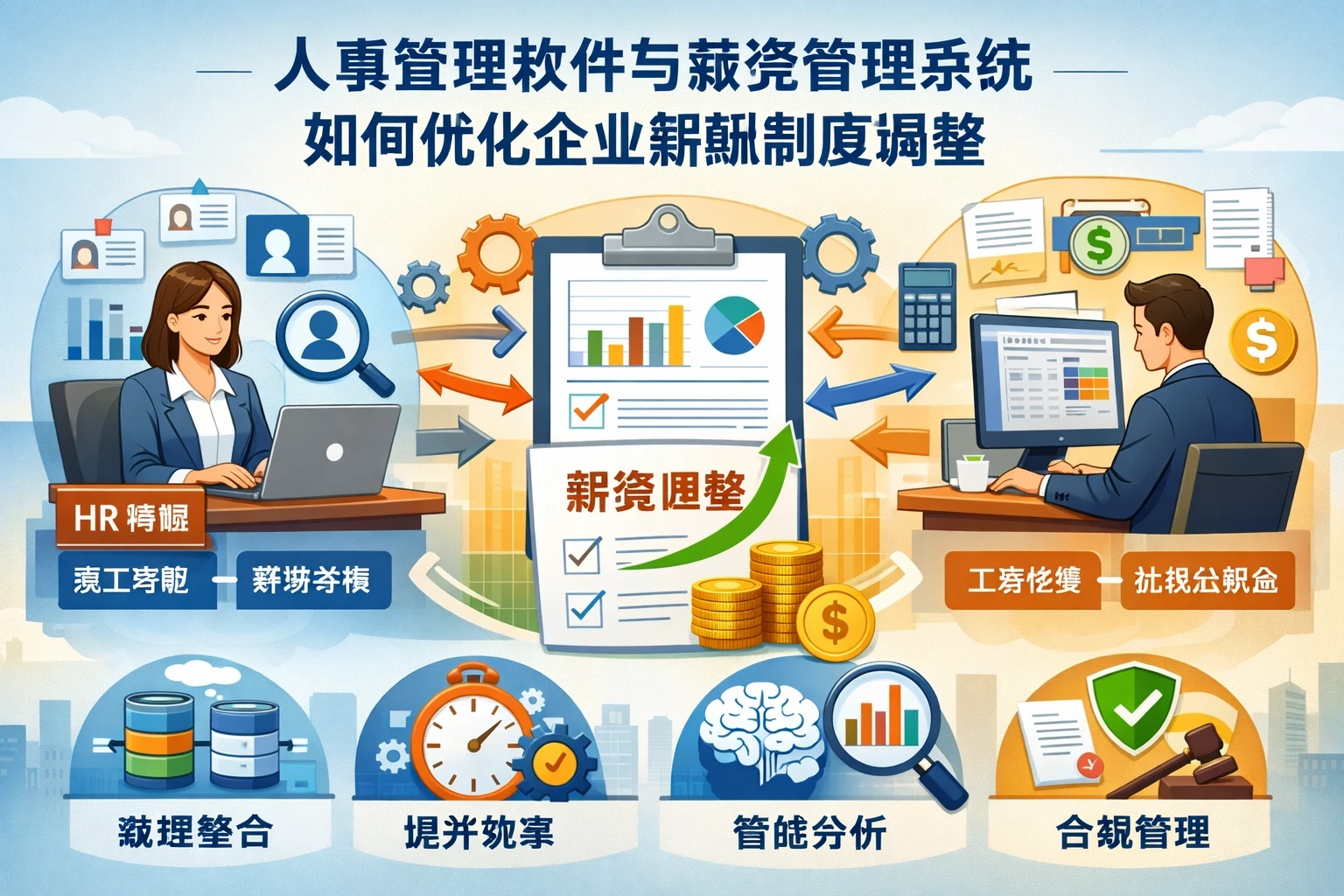 人事管理软件与薪资管理系统如何优化企业薪酬制度调整