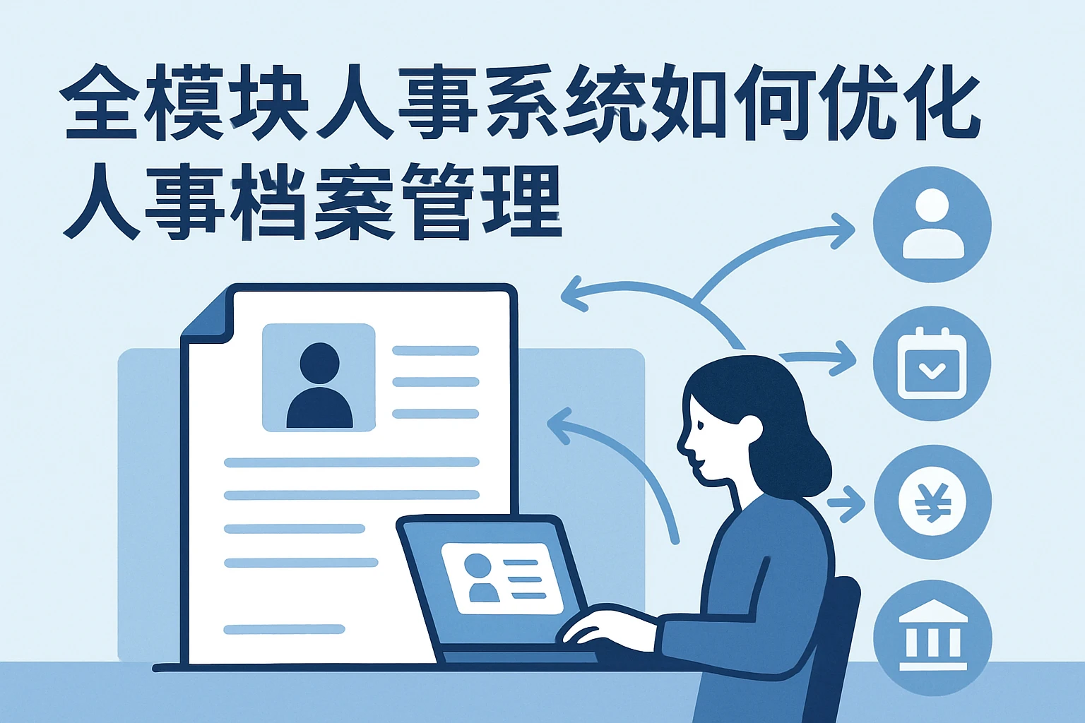 全模块人事系统如何优化人事档案管理