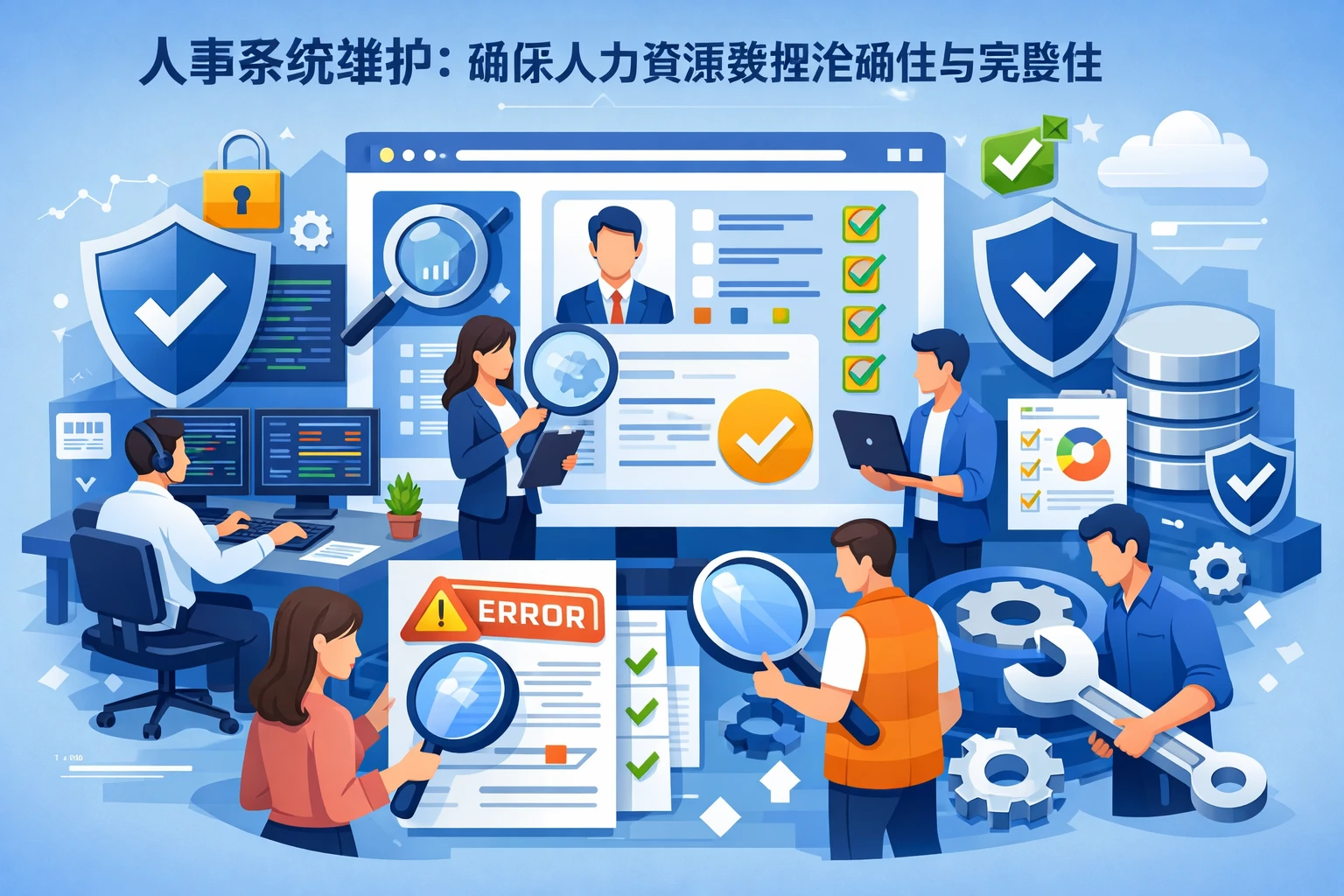 人事系统维护：确保人力资源数据准确性与完整性