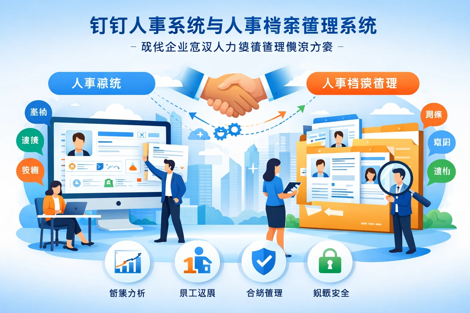 钉钉人事系统与人事档案管理系统：现代企业高效人力资源管理解决方案
