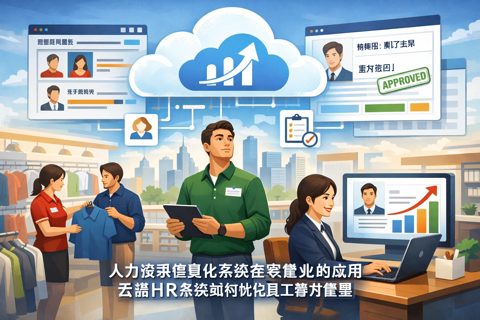 人力资源信息化系统在零售业的应用：云端HR系统如何优化员工晋升管理