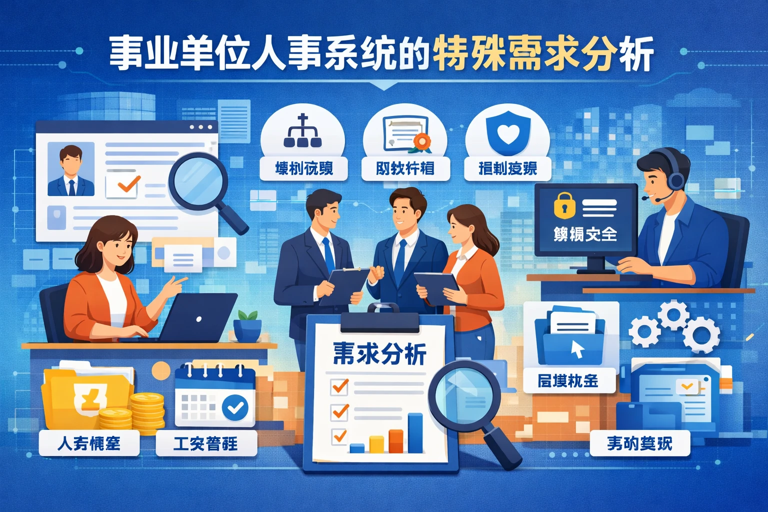 事业单位人事系统的特殊需求分析