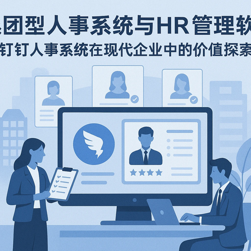 集团型人事系统与HR管理软件:钉钉人事系统在现代企业中的价值探索