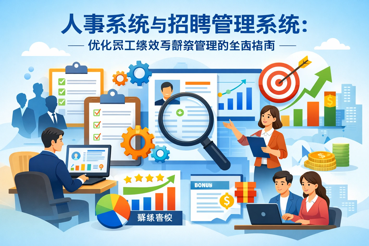 人事系统与招聘管理系统：优化员工绩效与薪资管理的全面指南