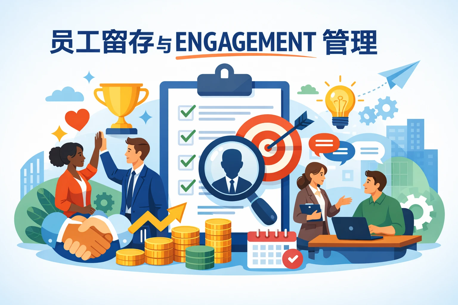员工留存与 engagement 管理