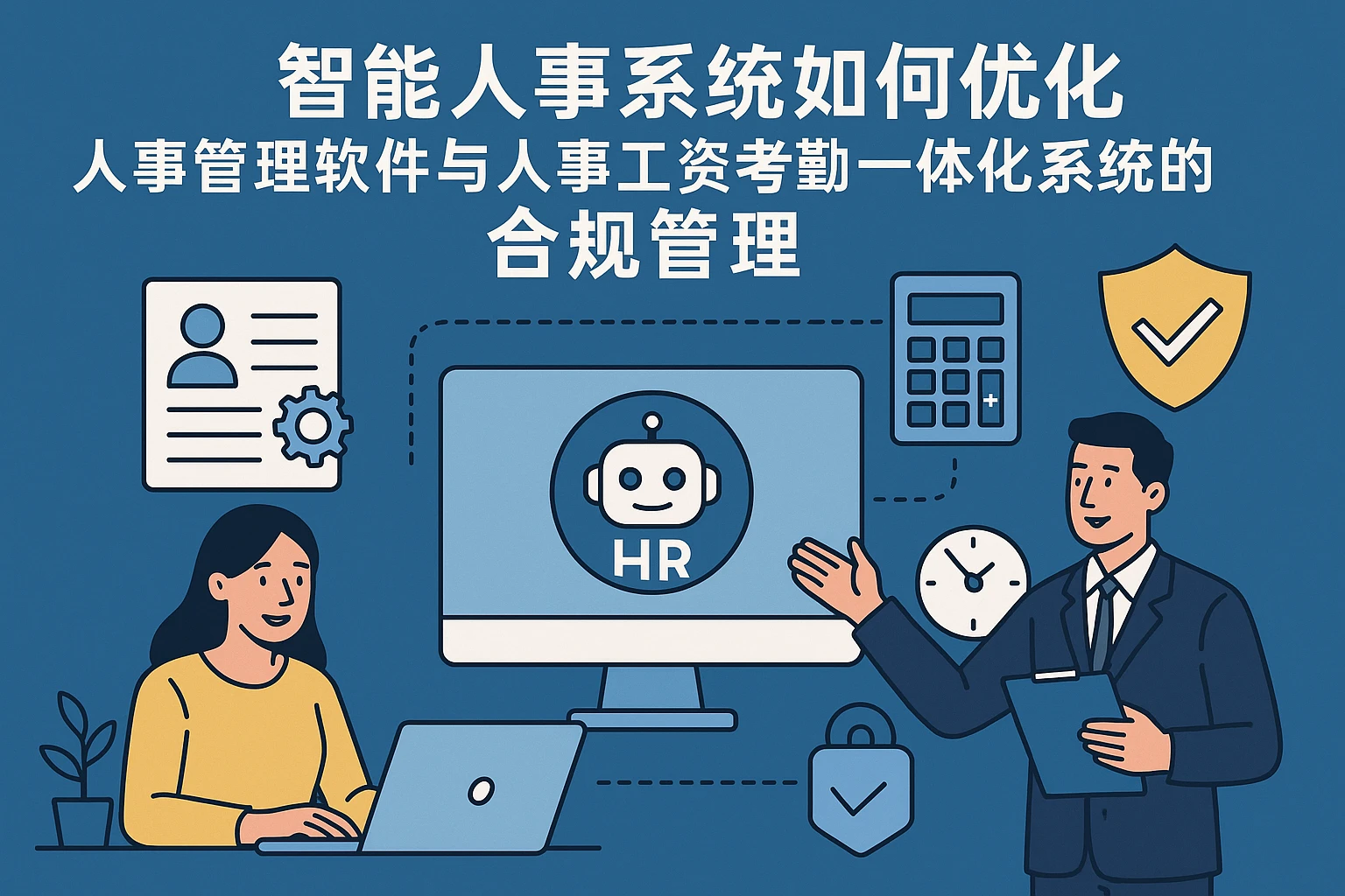 智能人事系统如何优化人事管理软件与人事工资考勤一体化系统的合规管理