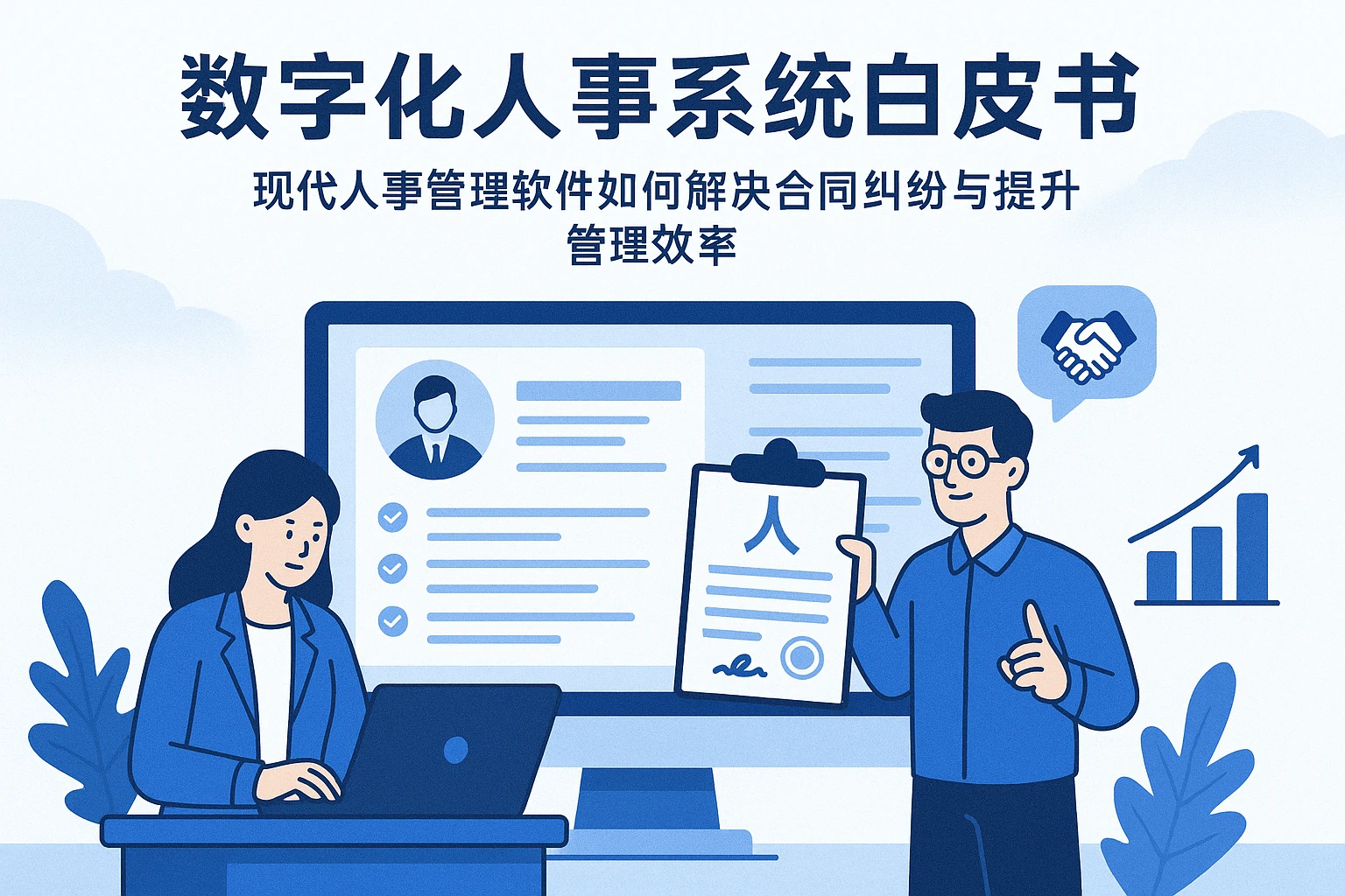 数字化人事系统白皮书:现代人事管理软件如何解决合同纠纷与提升管理效率