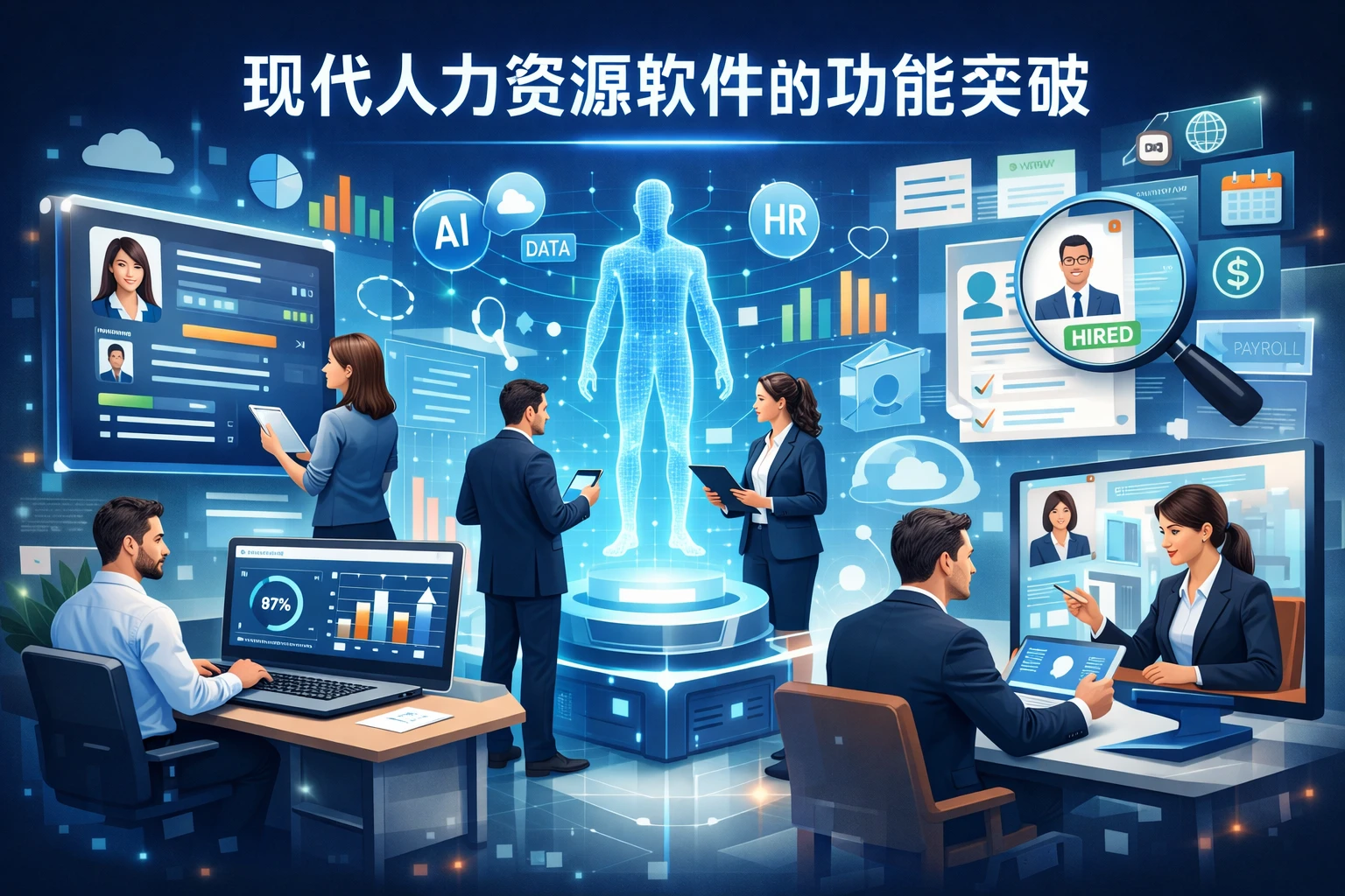 现代人力资源软件的功能突破
