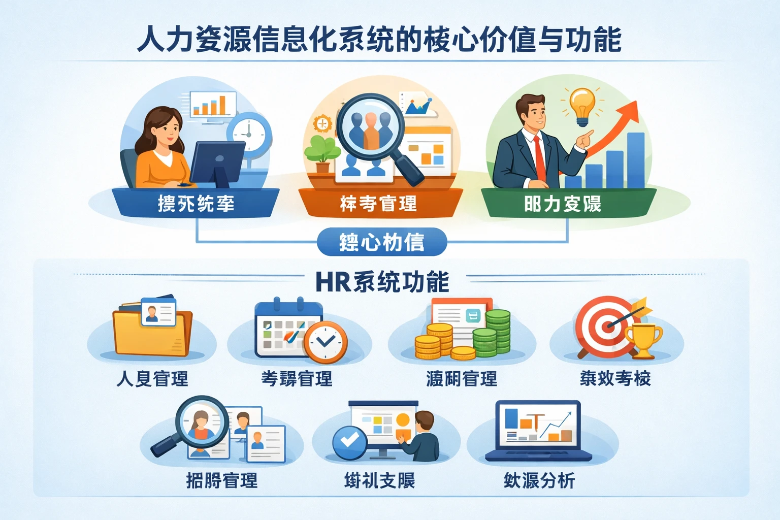 人力资源信息化系统的核心价值与功能