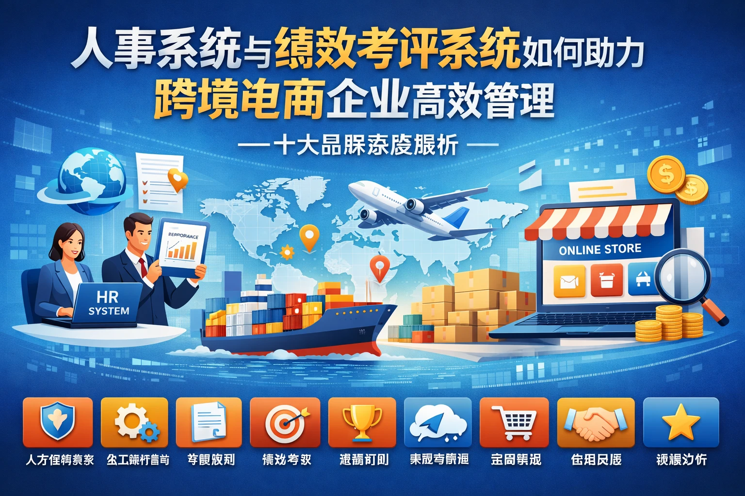 人事系统与绩效考评系统如何助力跨境电商企业高效管理——十大品牌深度解析
