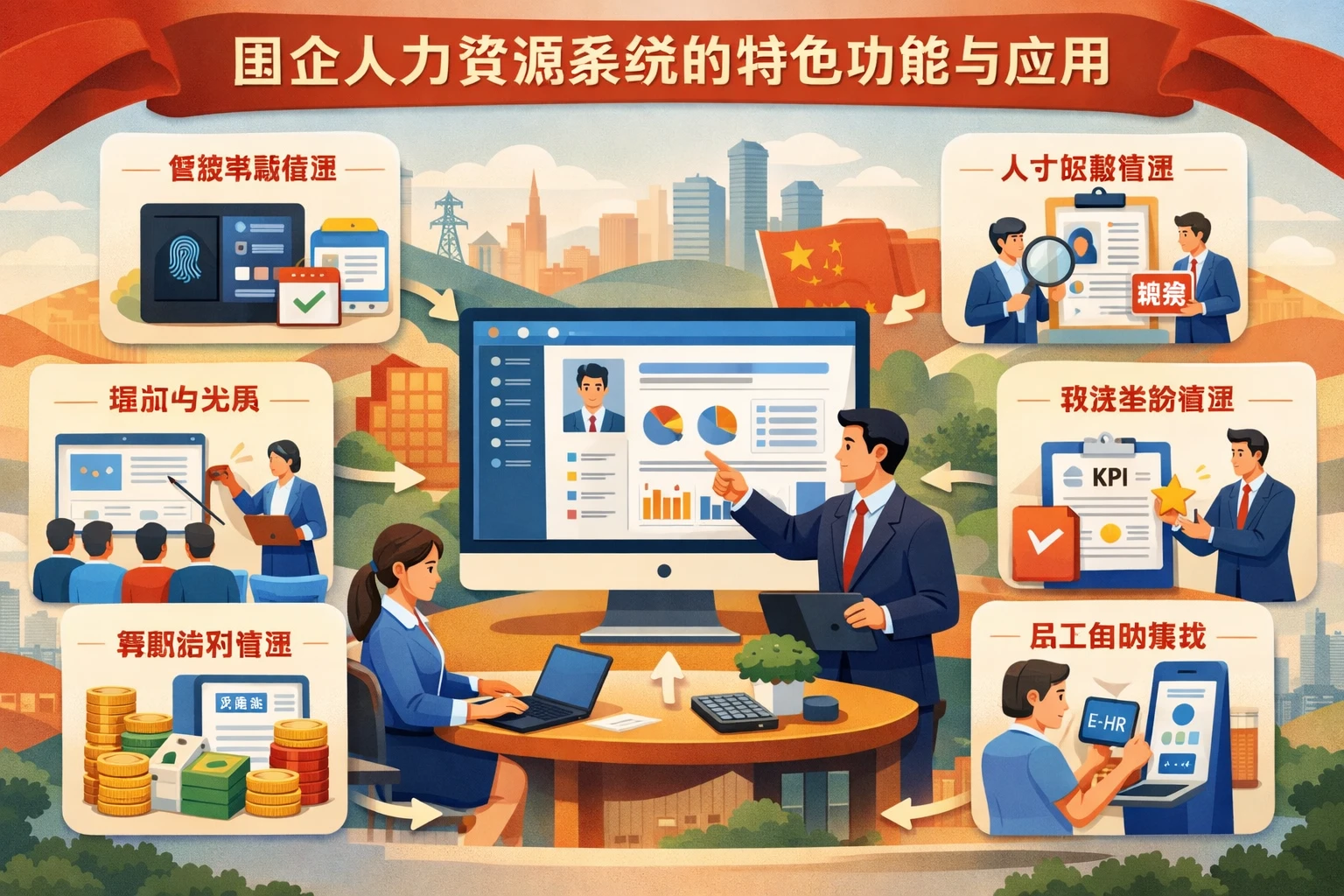国企人力资源系统的特色功能与应用