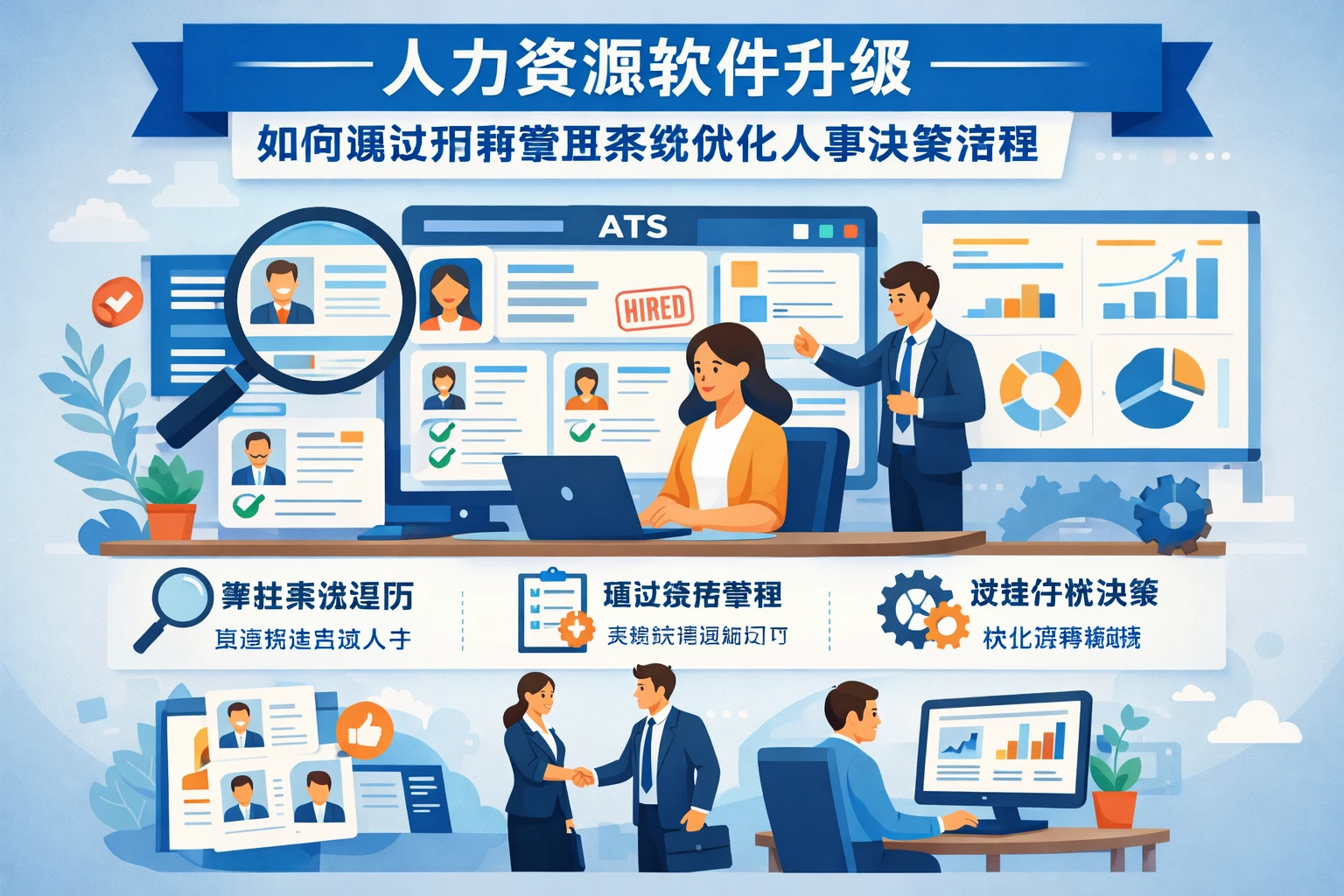 人力资源软件升级：如何通过招聘管理系统优化人事决策流程