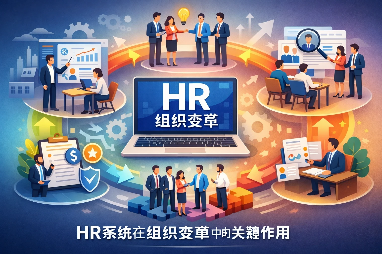 HR系统在组织变革中的关键作用