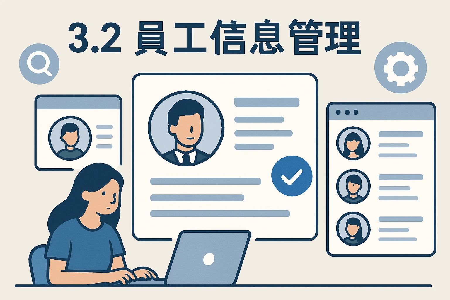 3.2 员工信息管理