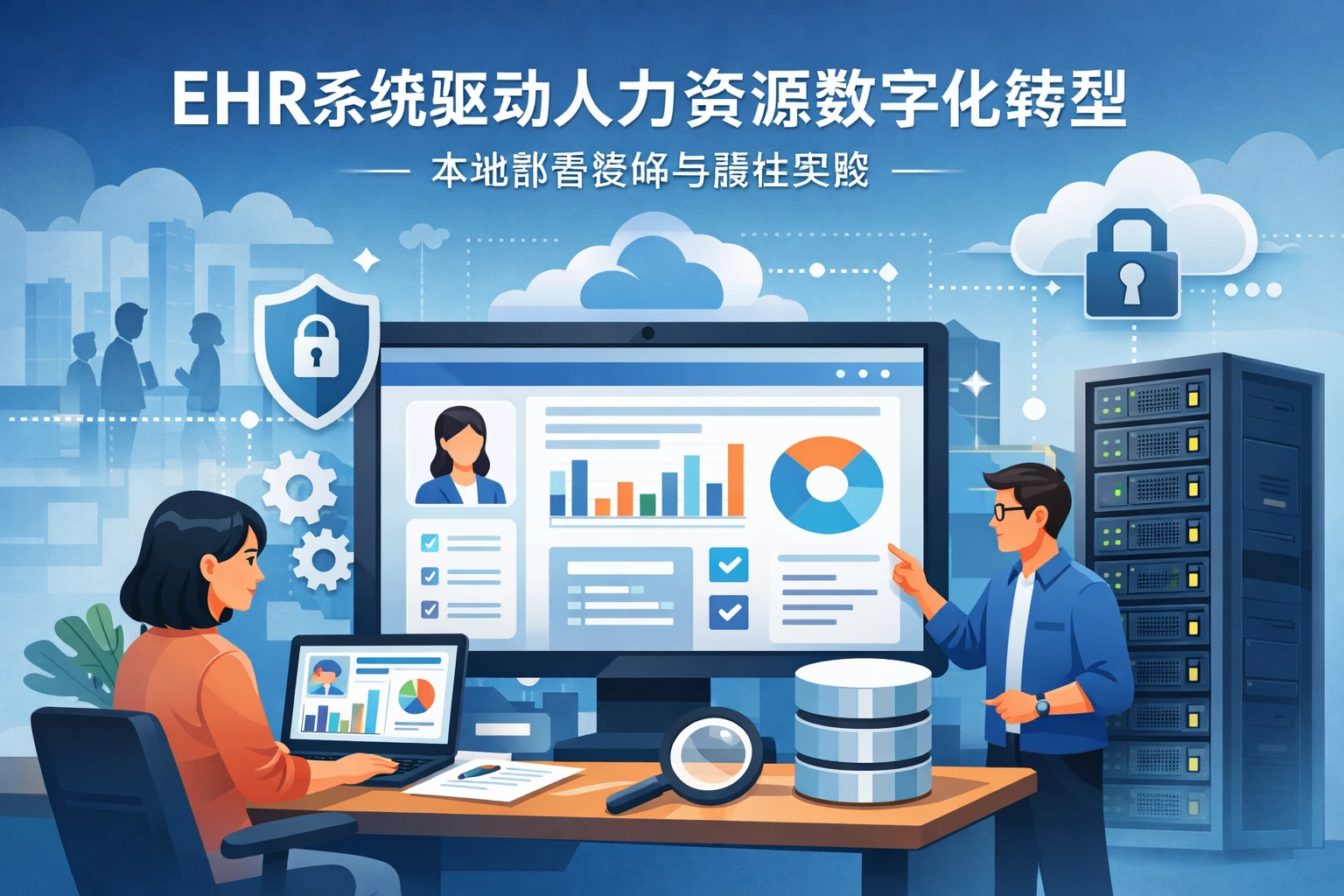 ehr系统驱动人力资源数字化转型:本地部署策略与最佳实践