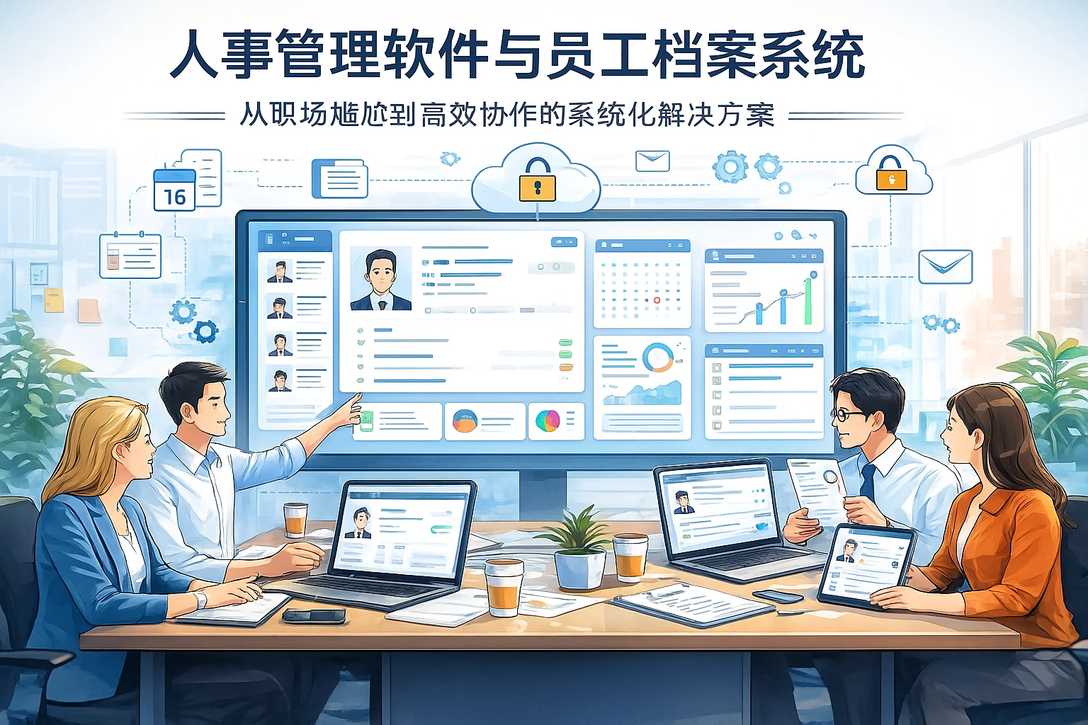 人事管理软件与员工档案系统：从职场尴尬到高效协作的系统化解决方案