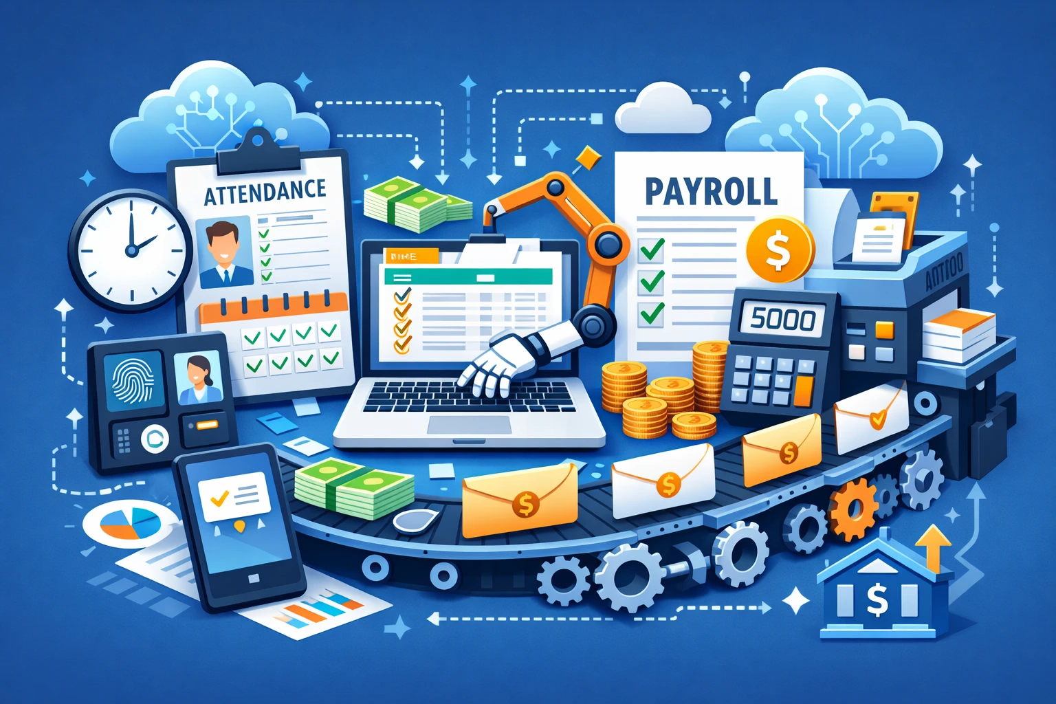 考勤与薪酬管理的自动化处理