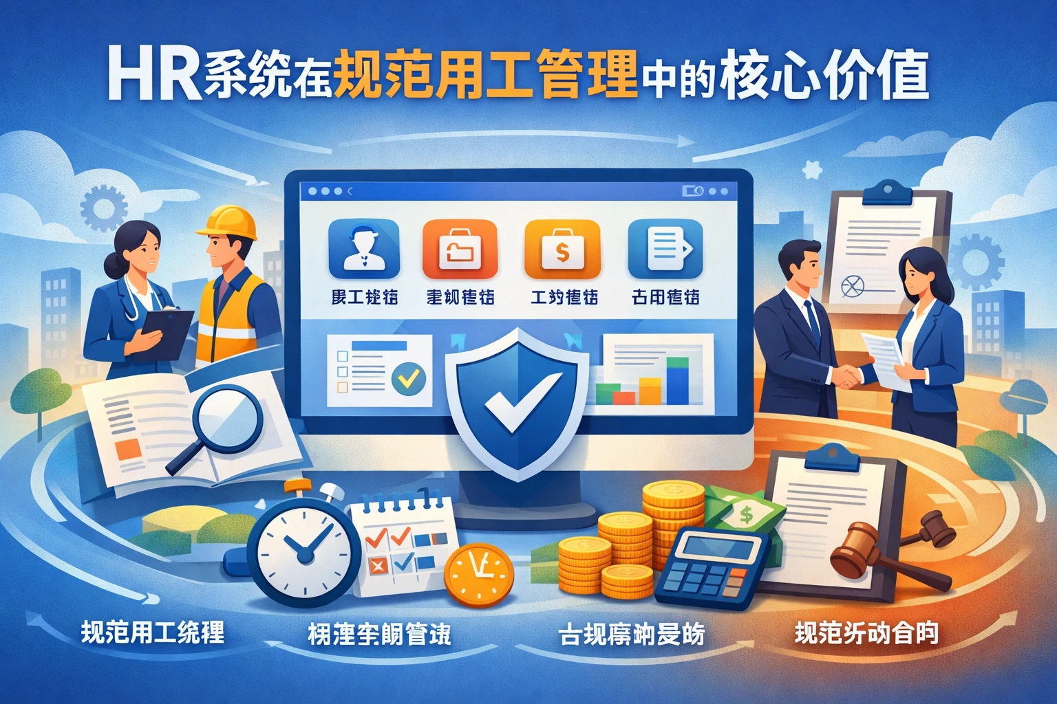 HR系统在规范用工管理中的核心价值
