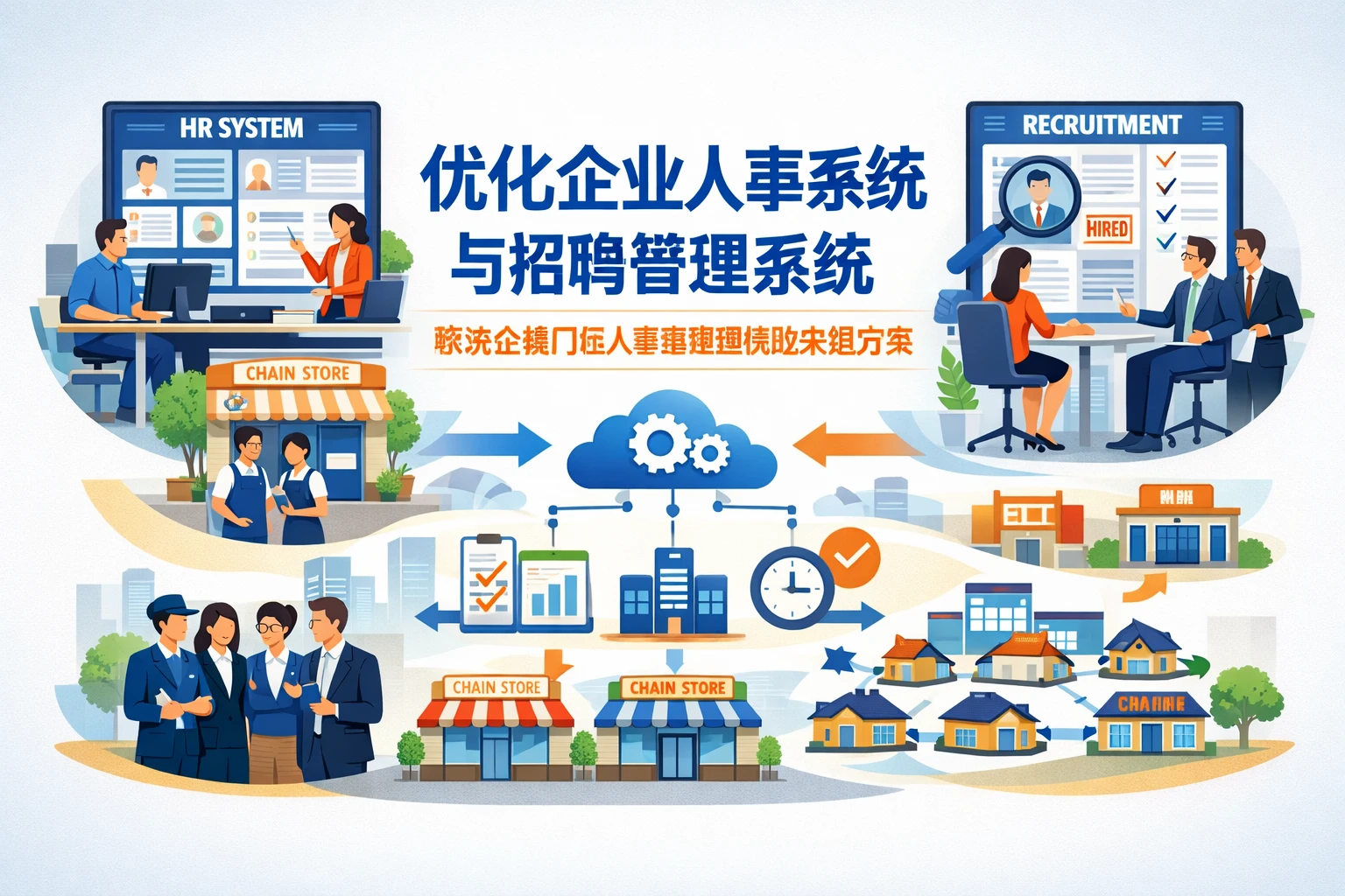 优化企业人事系统与招聘管理系统：解决连锁门店人事管理困境的关键方案