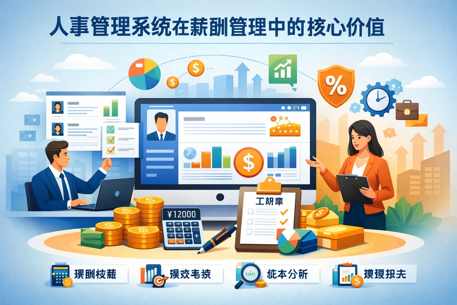 人事管理系统在薪酬管理中的核心价值